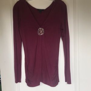 Womens long sleeve tee. Size Large